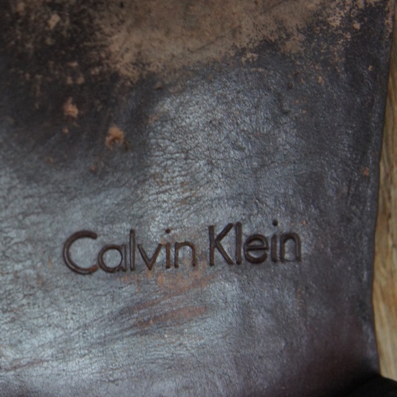 Men's Calvin Klein Homme Dress Shoes/ Size 10 - Picture 4 of 8